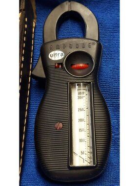 Amprobe Ultra Clamp Meter With Leather G Case Black Vintage Electrical Tester